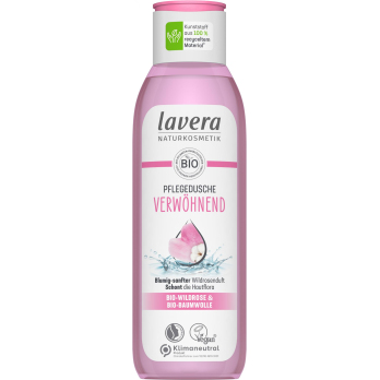 lavera Pflegedusche Verwöhnend, 250 ml Flasche -ve