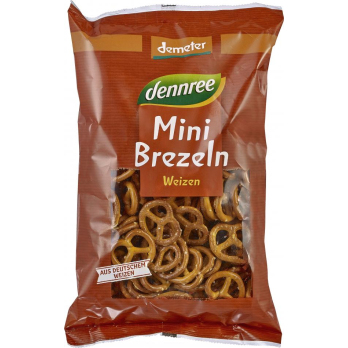 dennree Weizen-Mini-Brezeln demeter, 150 gr Packun