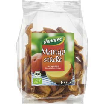 dennree Mangostücke, Burkina Faso, 100 gr Packung