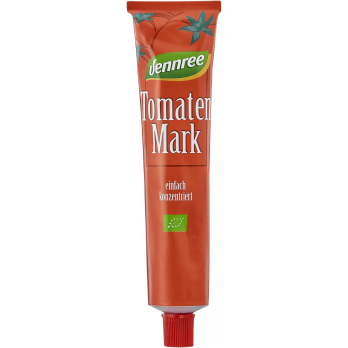 dennree Tomatenmark in der Tube, 22% Trockenmasse,