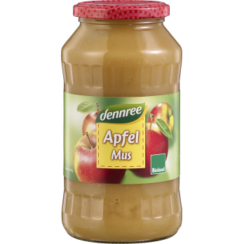 dennree Apfelmus, 700 gr Glas