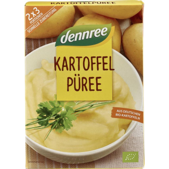 dennree Kartoffel-Püree, 160 gr Packung