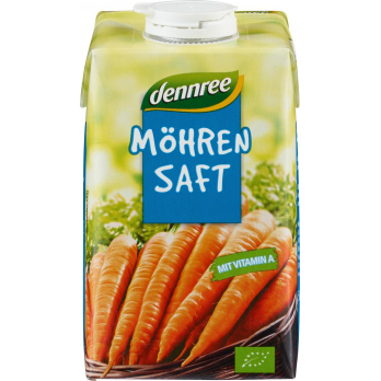dennree Möhrensaft, 0,5 ltr Stück
