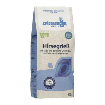 Spielberger Hirsegrieß, 500 gr Packung