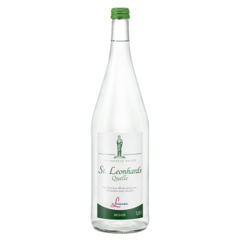 St. Leonhards St.Leonhardsquelle medium, 1 ltr Fla