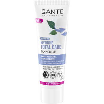 Sante Zahncreme Myrrhe Total Care ohne Fluorid, 75