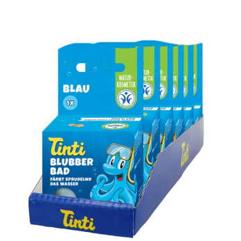 Tinti Blubber Bad blau, 1 Stück