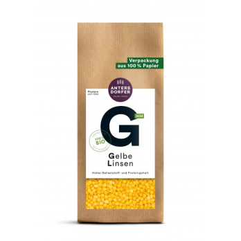 Antersdorfer Mühle Gelbe Linsen, 500 gr Packung