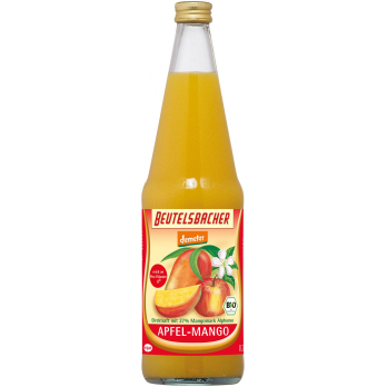 Beutelsbacher Apfel-Mango-Saft, 0,7 ltr Flasche