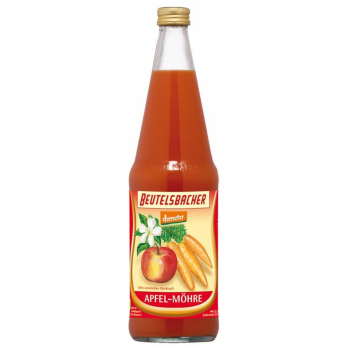 Beutelsbacher Apfel-Möhrensaft, 0,7 ltr Flasche