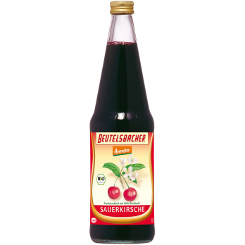 Beutelsbacher Sauerkirsche demeter, 0,7 ltr Flasch