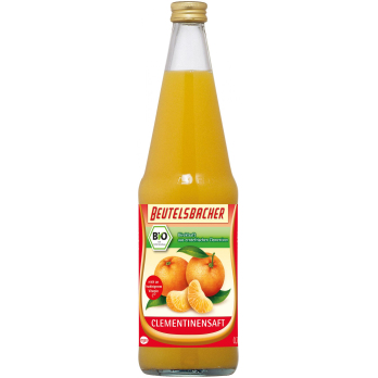 Beutelsbacher Clementinen Direktsaft, 0,7 ltr Flas