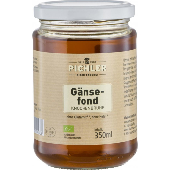 Pichler Biometzgerei Gänsefond, 350 ml Glas