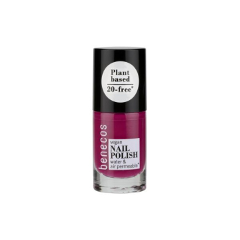 benecos Nail Polish wild orchid, 5 ml Flasche