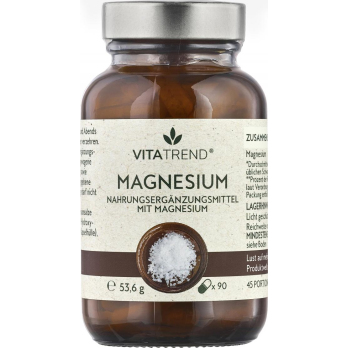 VitaTrend Magnesium Kapseln, 90 St Glas
