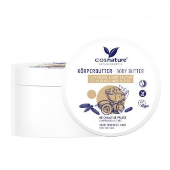 Cosnature Körperbutter Tonkabohne & Karitébutter,