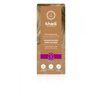 Khadi Pflanzenhaarfarbe Dunkelblond, 100 gr Packun