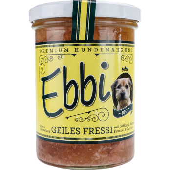 Wuff & Mau Heimtiernahrung Ebbi Geiles Fressi, 400