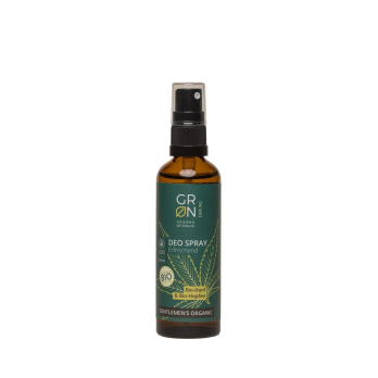 GRÜN Deo Spray Erfrischend Hanf & Hopfen, 75 ml Fl