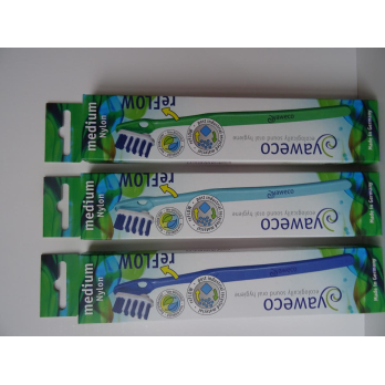 yaweco Wechselkopfzahnbürste reFLOW medium, 1 St P
