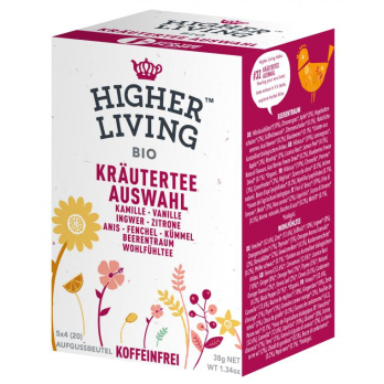 Higher Living Kräutertee Selektion, 1,9 gr, 20 Btl