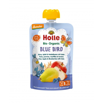 Holle Blue Bird Birne, Apfel & Heidelbeere mit Haf