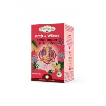 Shoti Maa KRAFT & WÄRME, Salbei, Ingwer & Holunder