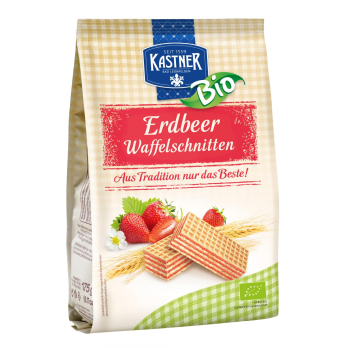 Kastner Waffeln Erdbeer 175 g, Packung