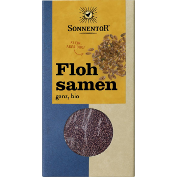 Sonnentor Flohsamen ganz, 90 gr Packung