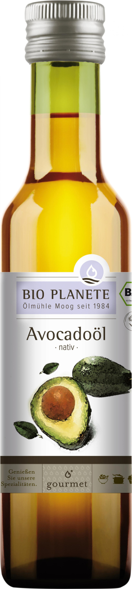 Bio Planète Avocadoöl nativ, 250 ml Flasche