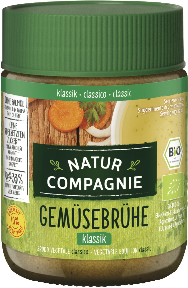 Natur Comp Klare Gemüsebrühe, feinkörnig, 100 gr G