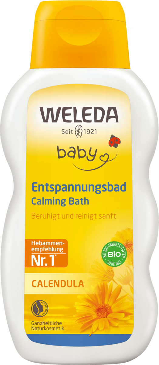 Weleda Calendula Bad, 200 ml Flasche