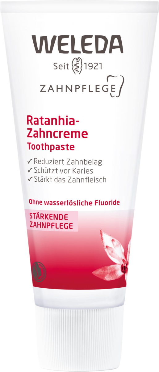 Weleda Ratanhia-Zahncreme, 75 ml Tube