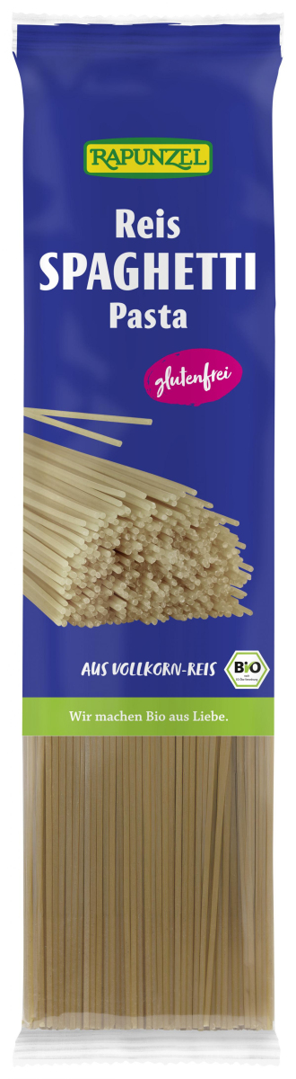 Rapunzel Reis-Spaghetti, 250 gr Packung -glutenfre