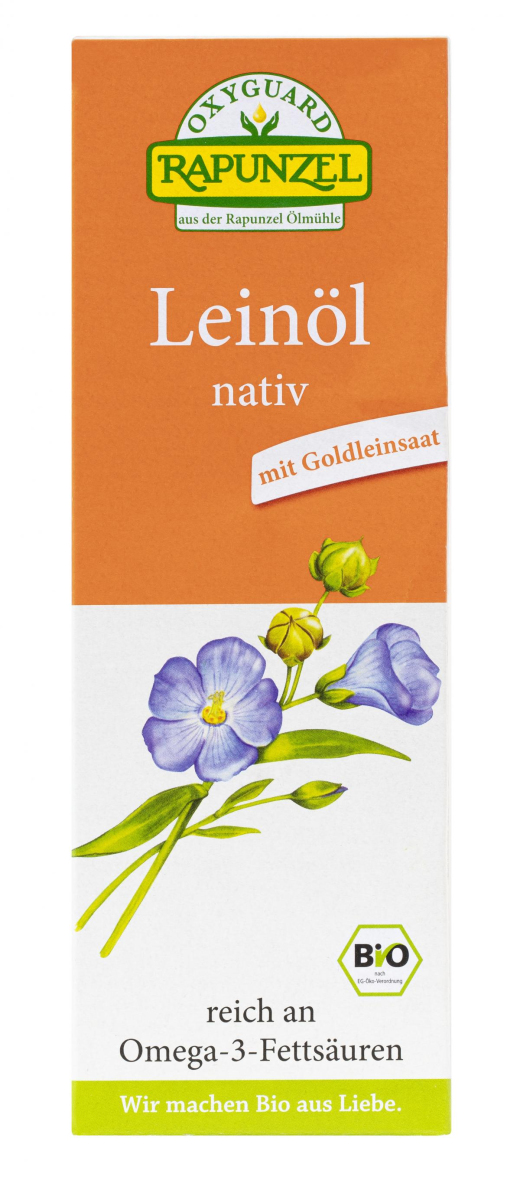 Rapunzel OXYGUARD® Leinöl nativ, 250 ml Flasche