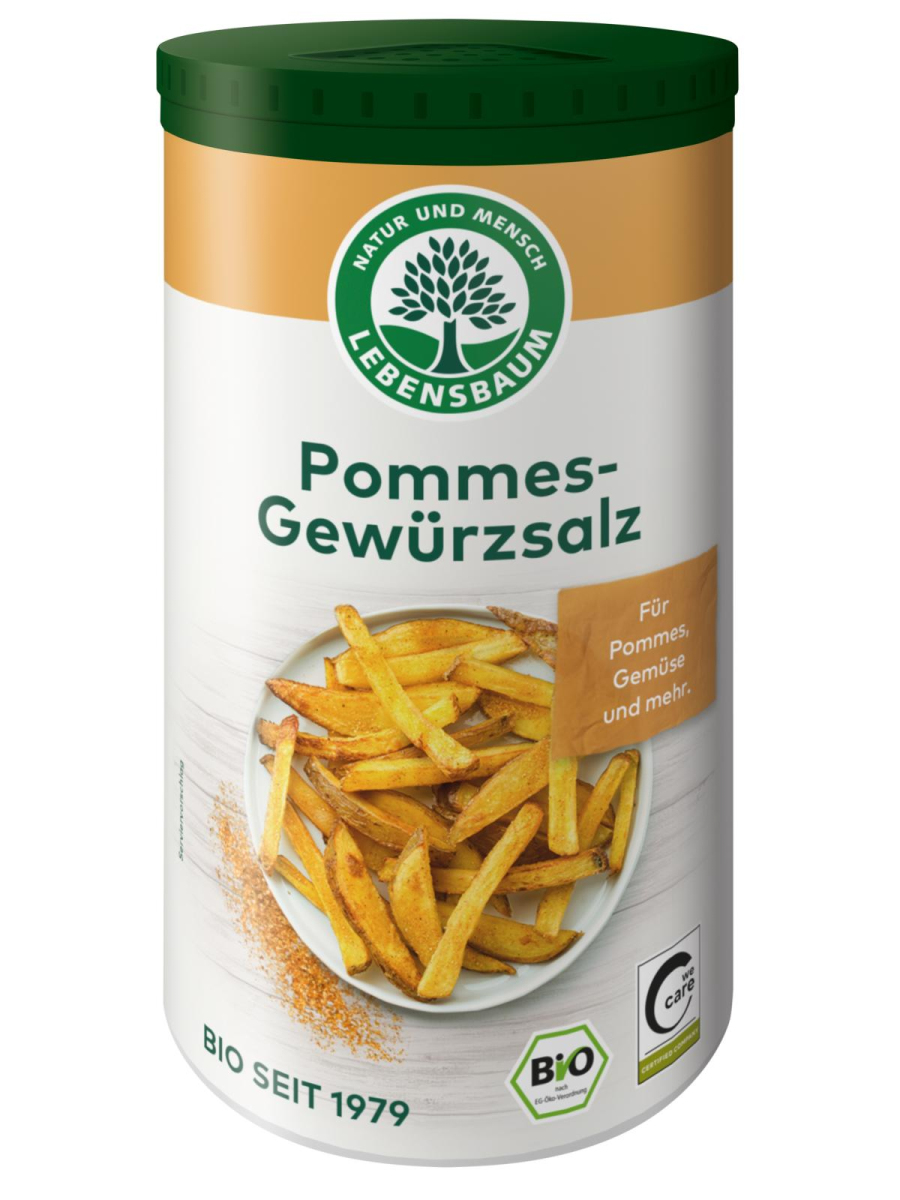 Lebensb Pommes Gewürzsalz, 200 gr Dose