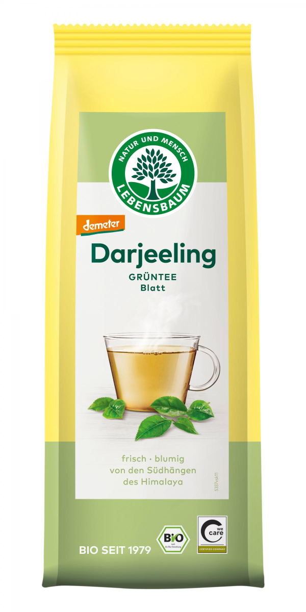 Lebensb Darjeeling Ambootia, Grüntee, 50 gr Packun