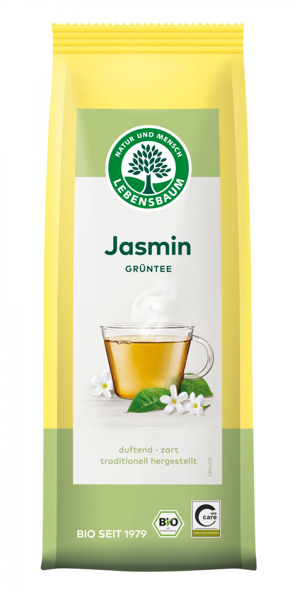 Lebensb Grüntee Jasmin, 75 gr Packung