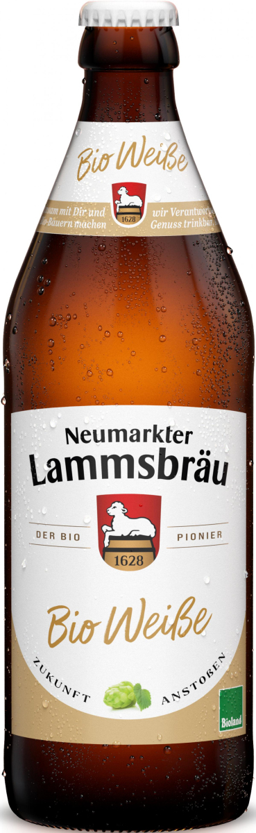 Neumarkter Lammsbräu Weiße, 0,5 ltr Flasche