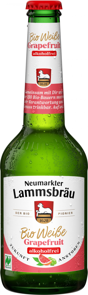 Neumarkter Lammsbräu Weiße & Grapefruit Alkoholfre