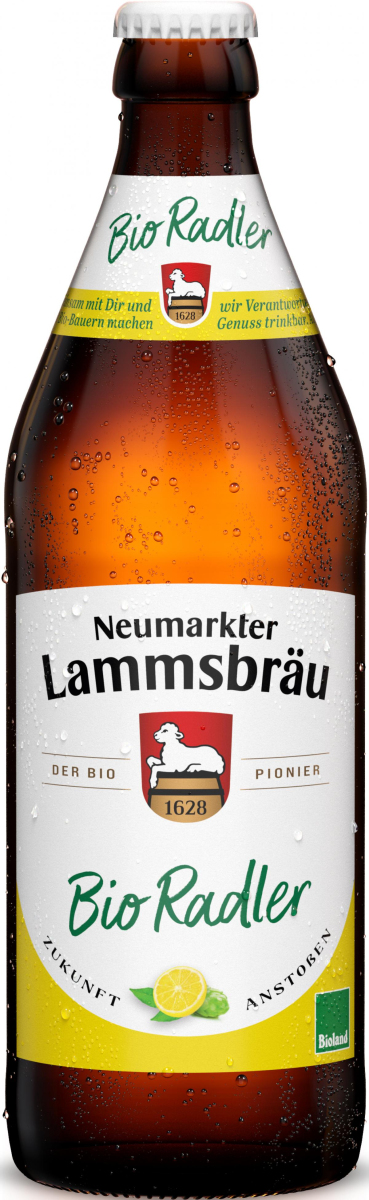 Neumarkter Lammsbräu Radler, 0,5 ltr Flasche