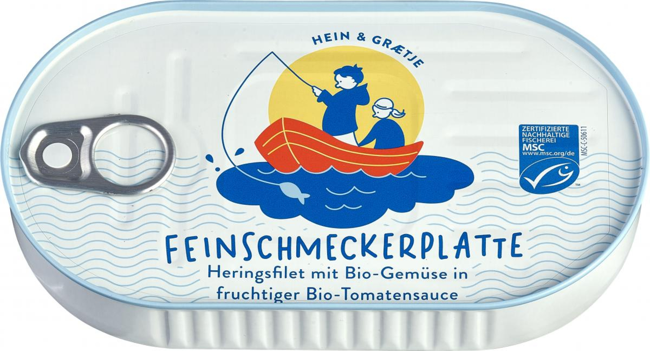Sywan Heringsfilets Bio Feinschmeckerplatte, 200 g