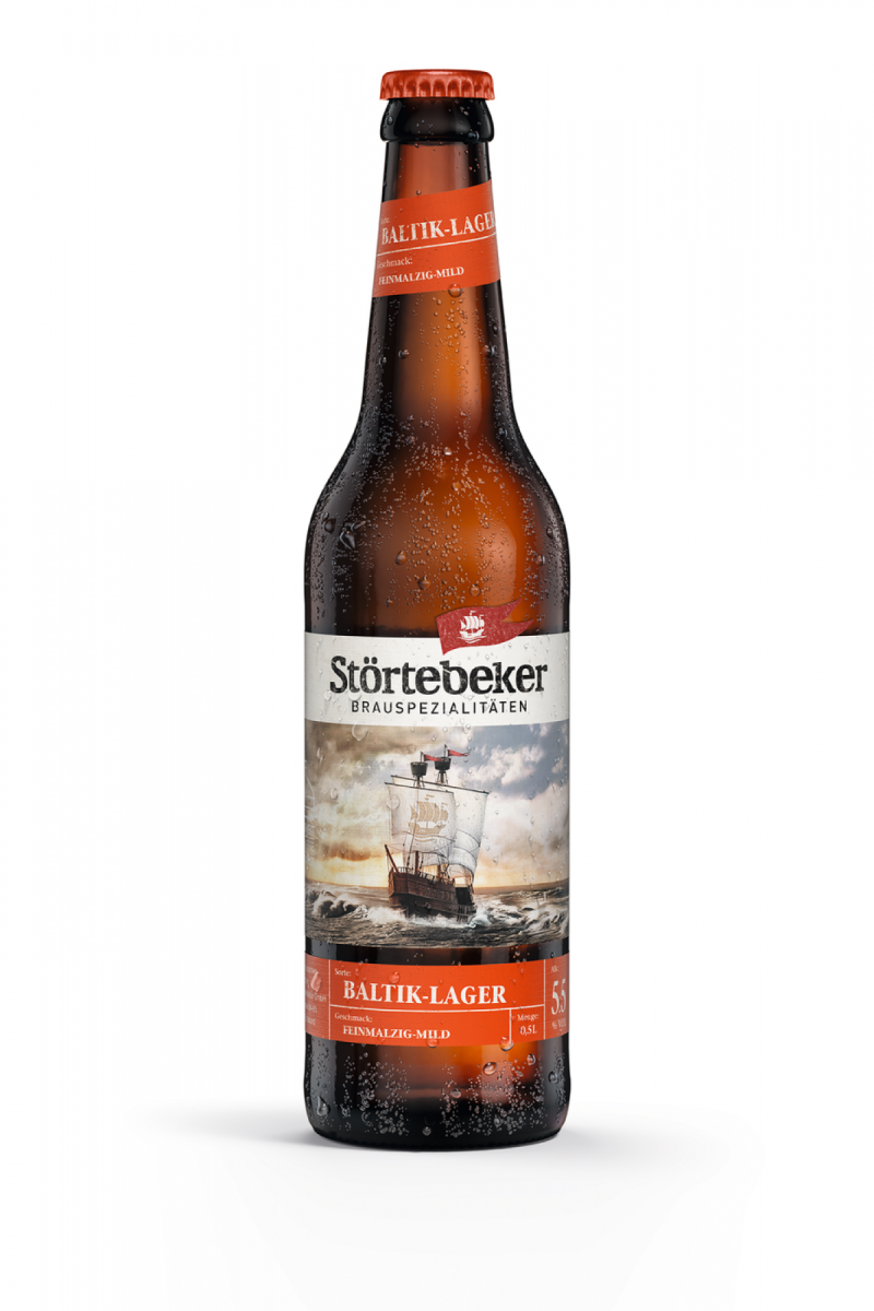 Störtebeker Baltik-Lager, 0,5 ltr Flasche