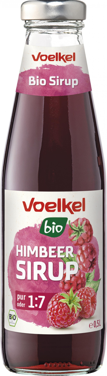 Voelkel Sirup Himbeere, 0,5 ltr Flasche