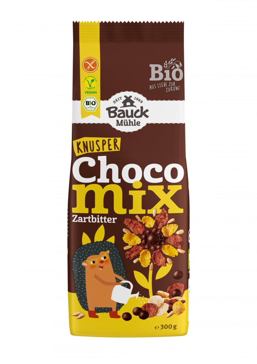 Bauck Hof Knusper Frühstück Zartbitter, 300 gr Pac
