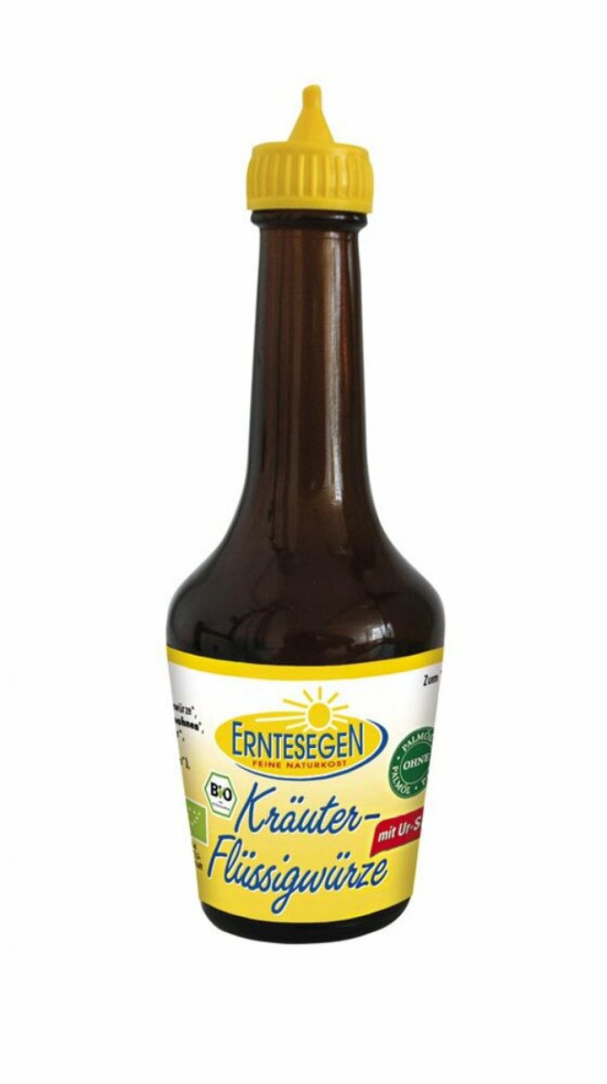 Erntesegen Kräuter-Flüssigwürze, kleine Tischflasc