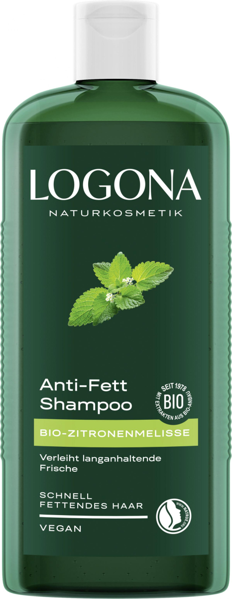 Logona Anti-Fett Shampoo Zitronenmelisse, 250 ml F