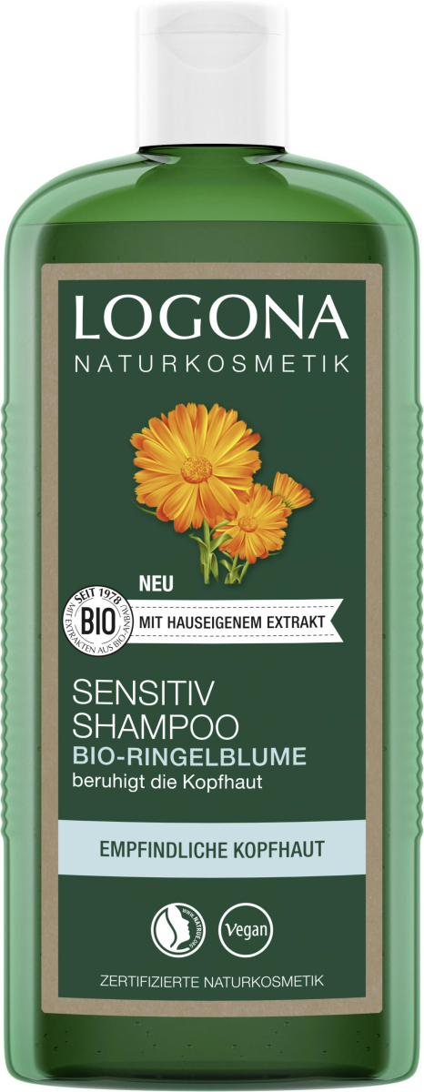 Logona Sensitiv Shampoo Akazie, 250 ml Flasche