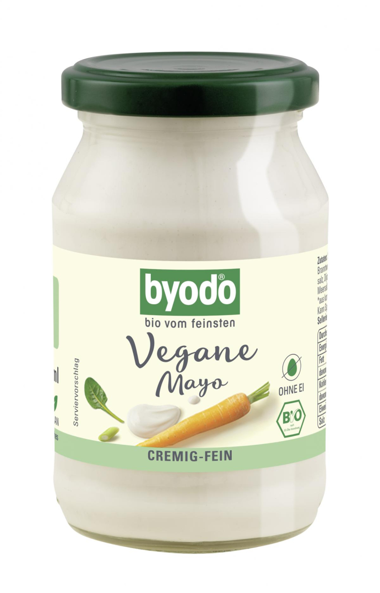 byodo Vegane Mayo 50% Fett, vegane Salatcreme, 250