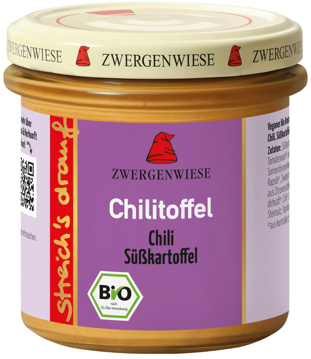 Zwergenwiese streichs drauf Chilitoffel, 135 g Gla